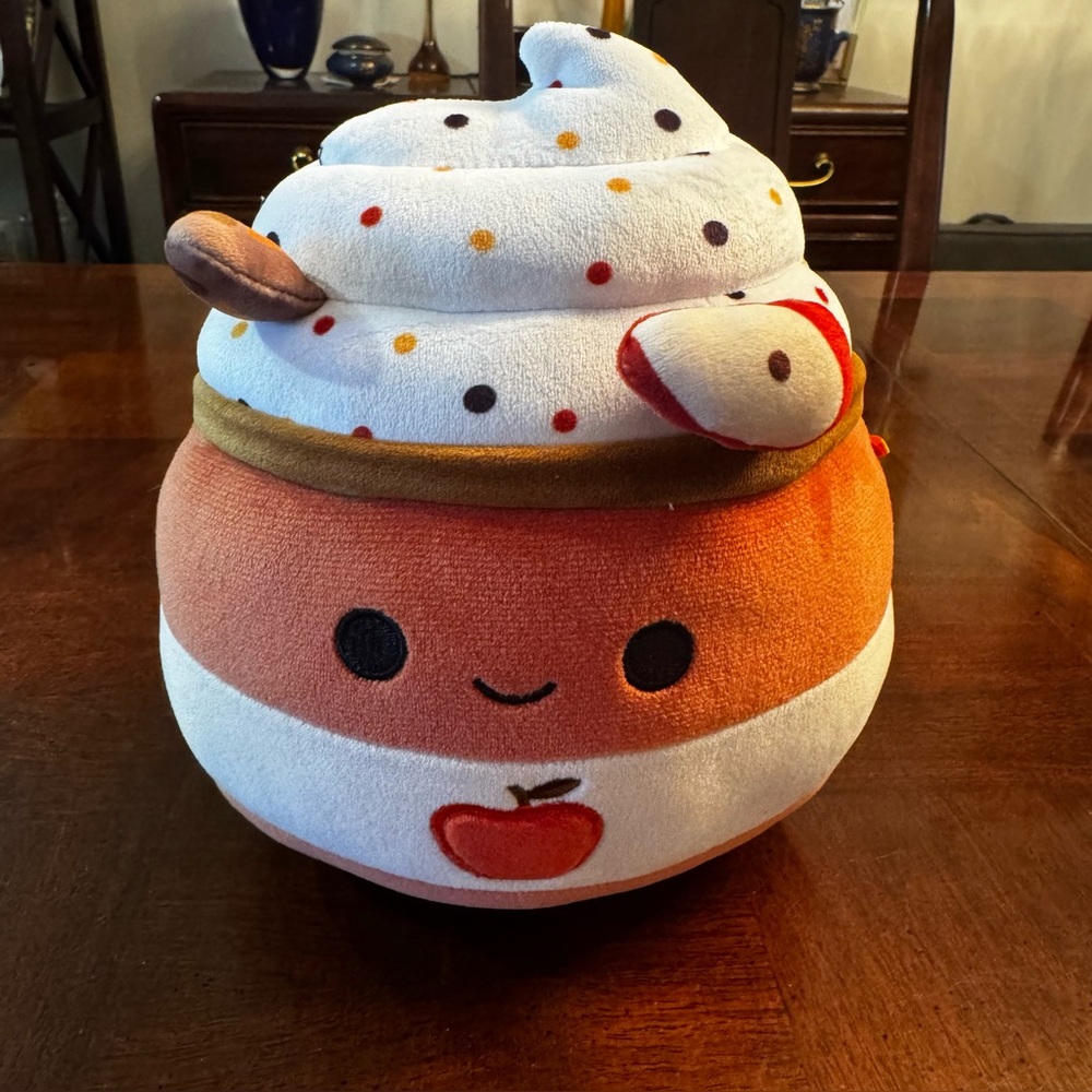 2024 Squishmallow MEAD THE RED APPLE CIDER 8" Harvest Squad Fall Plush